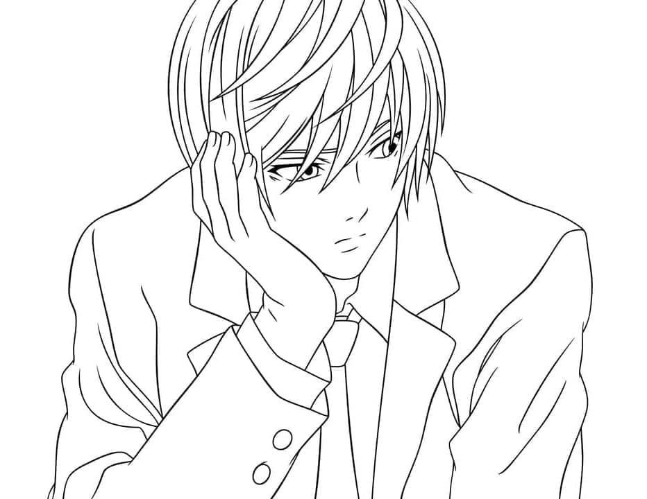 Erstaunliches Death Note ausmalbilder