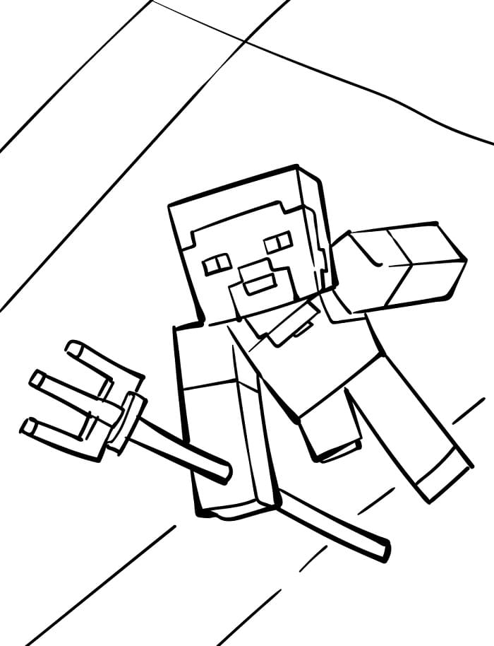 Erstaunliches Minecraft ausmalbilder
