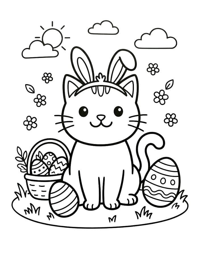 Ostern ausmalbilder
