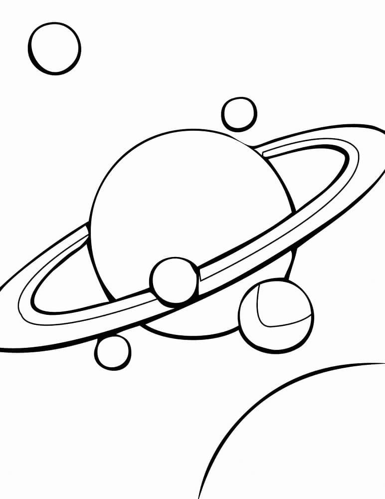 Planeten ausmalbilder