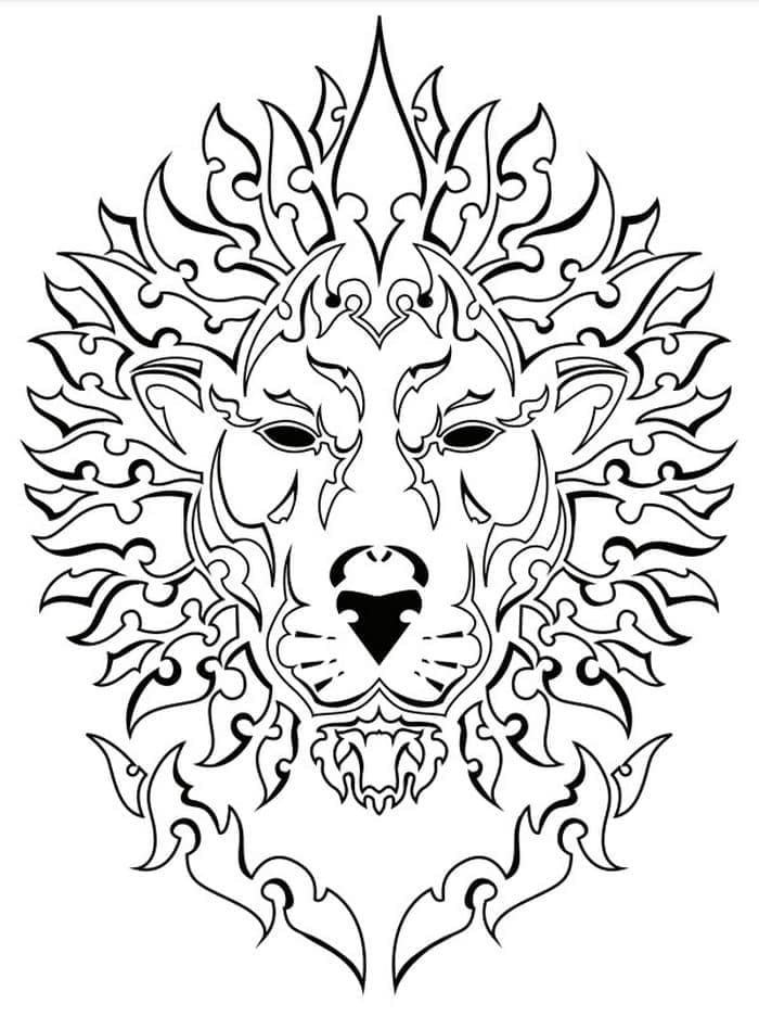 Erstaunliches Tattoo ausmalbilder