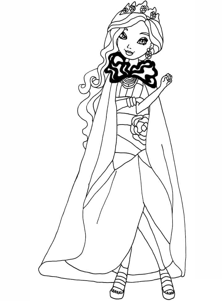 Ever After High Briar Beauty ausmalbilder