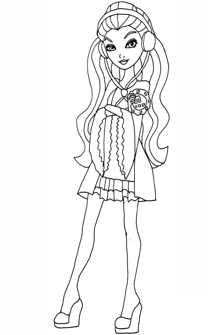 Ever After High Raven Queen ausmalbilder