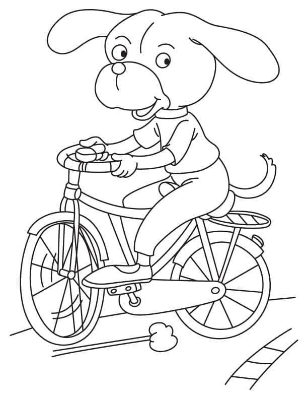 Fahrrad für 5-jährige Kinder ausmalbilder