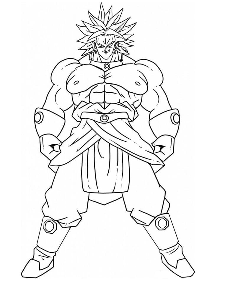 Fantastisches Dragon Ball Z Anime ausmalbilder