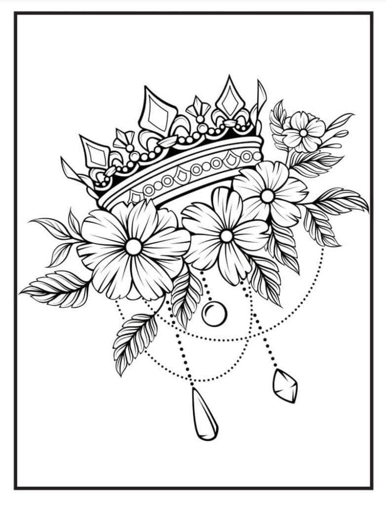 Fantastisches Tattoo ausmalbilder