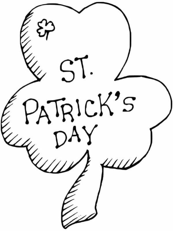 Feiere St. Patrick's Day ausmalbilder