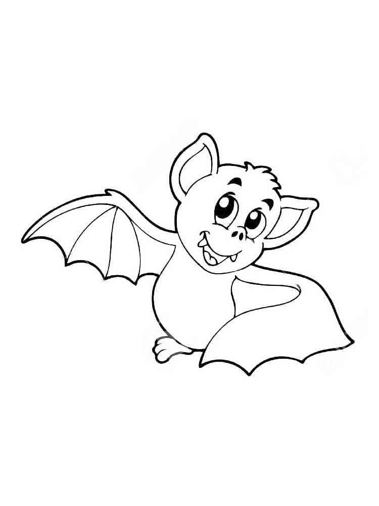 Fledermaus Druckbar Für Kinder ausmalbilder