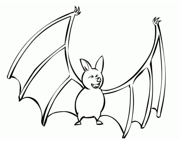 Fledermaus Für 5-Jährige Kinder ausmalbilder