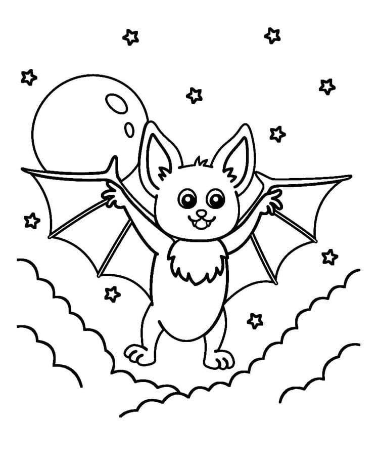 Fledermaus Kostenloses Bild ausmalbilder