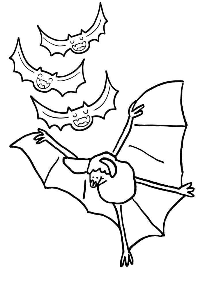 Fledermaus Zum Drucken ausmalbilder