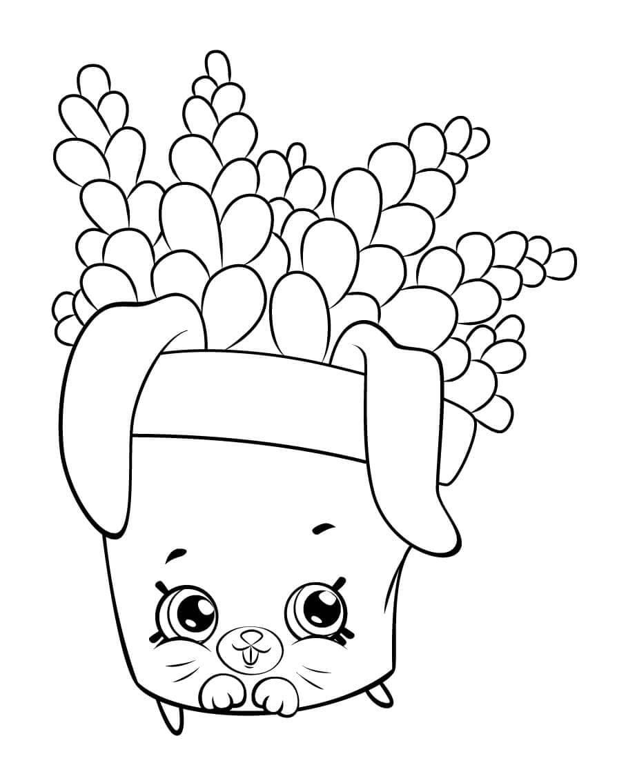 Freda Fern Shopkins ausmalbilder