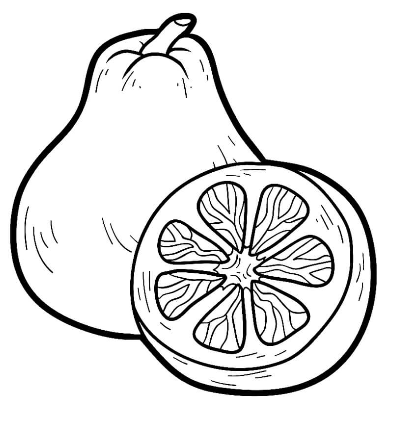 Frische Früchte ausmalbilder