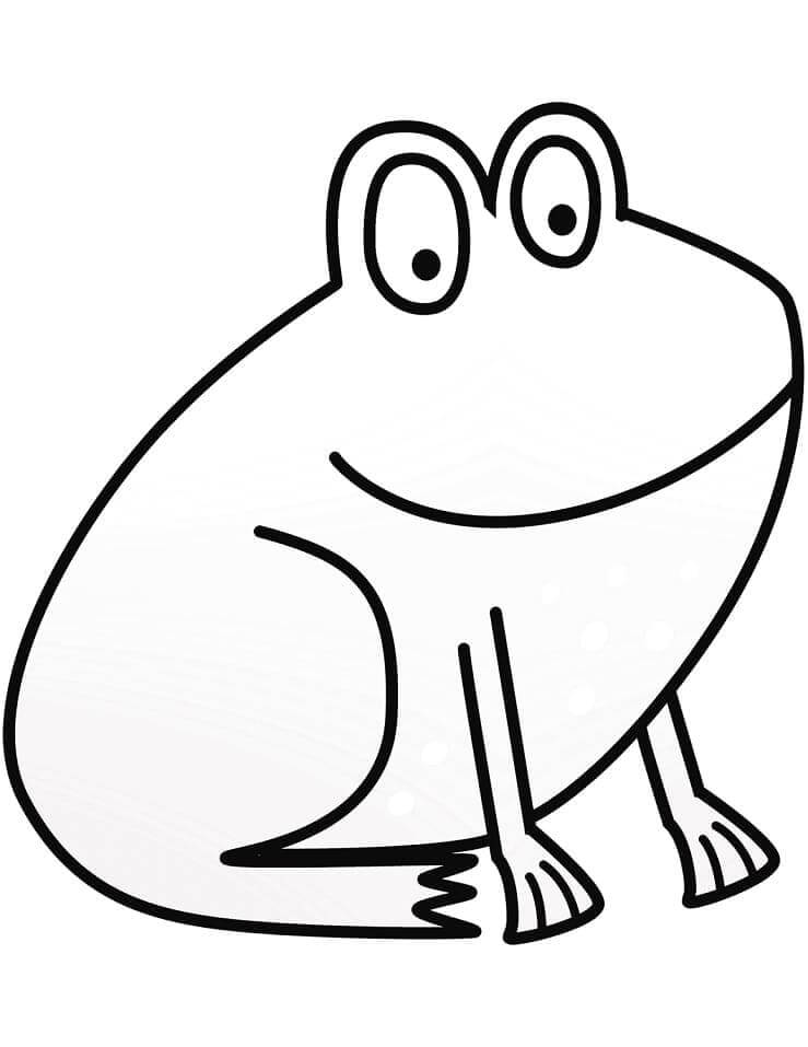 Frosch Druckbar Für Kinder ausmalbilder