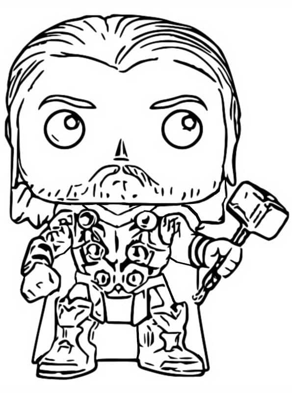 Funko Pop Kostenlos ausmalbilder