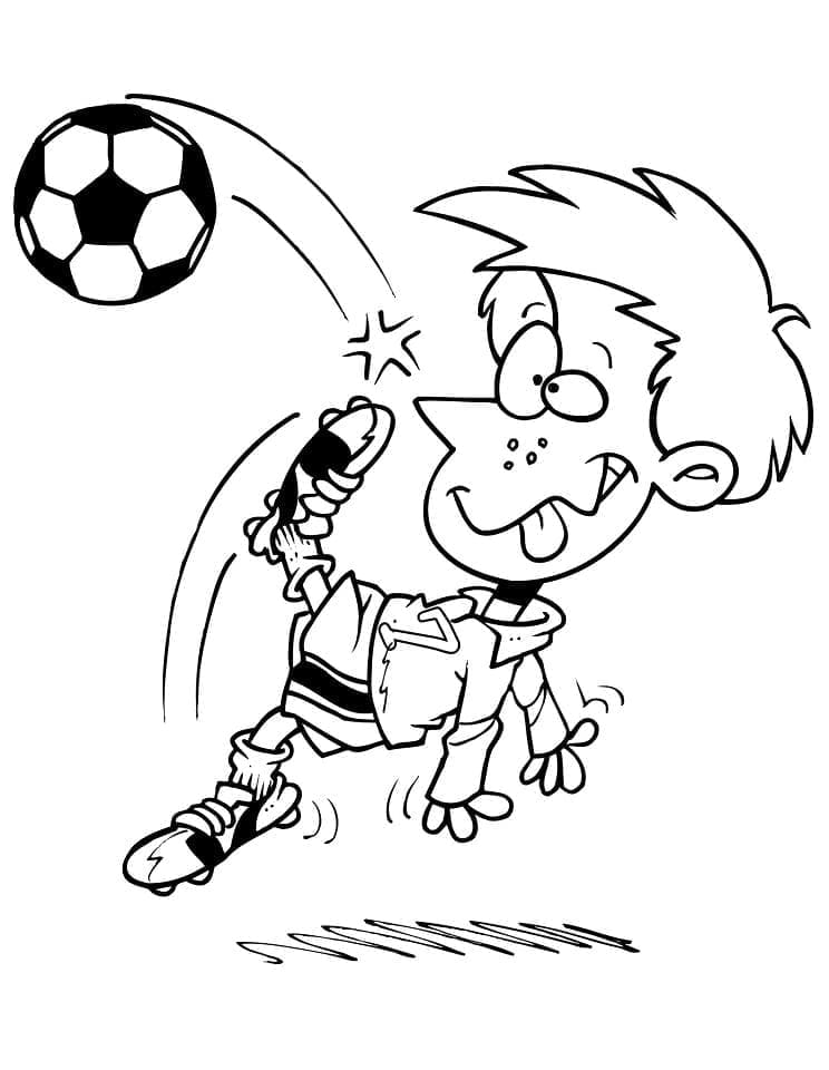 Fußball Bild Kostenlos ausmalbilder