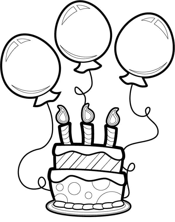 Geburtstag Druckbares Für Kinder ausmalbilder