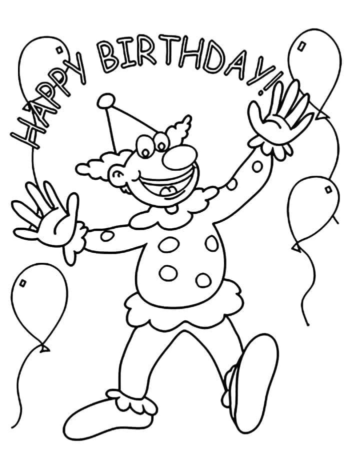 Geburtstag Für 5-Jährige Kinder ausmalbilder