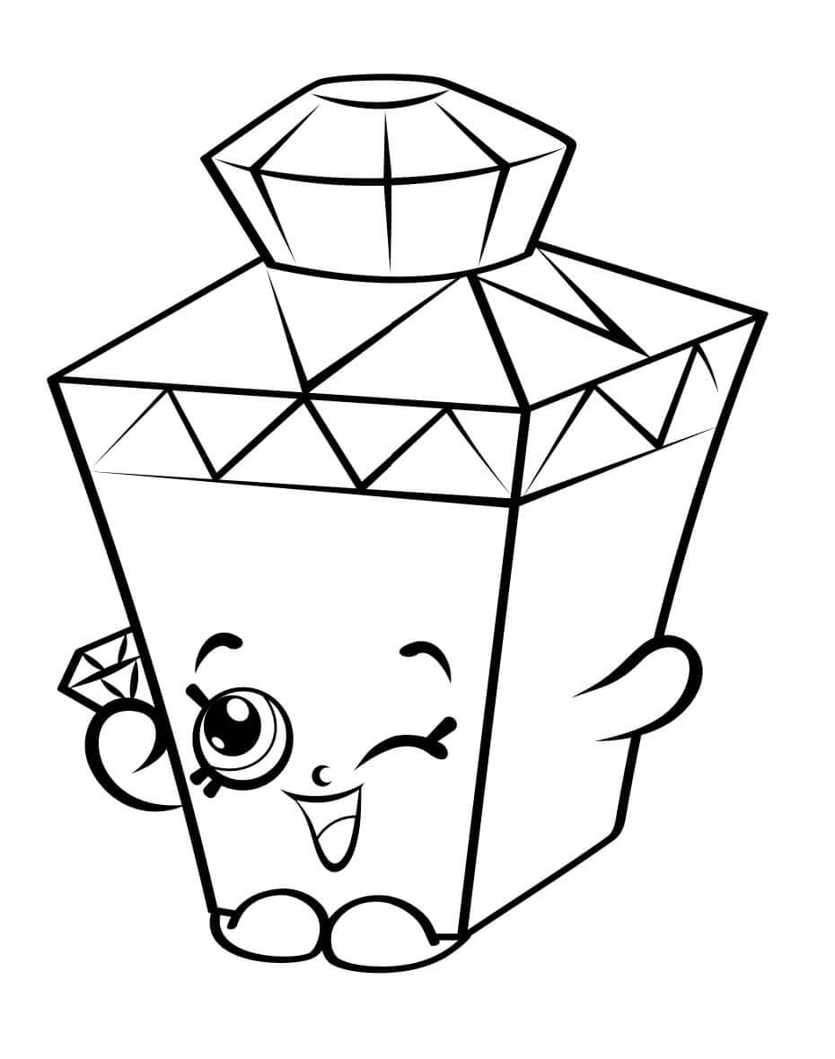 Gemma Gem Shopkins ausmalbilder