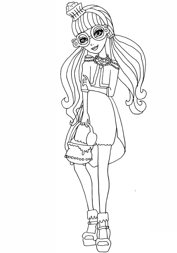 Ginger Breadhouse di Ever After High ausmalbilder