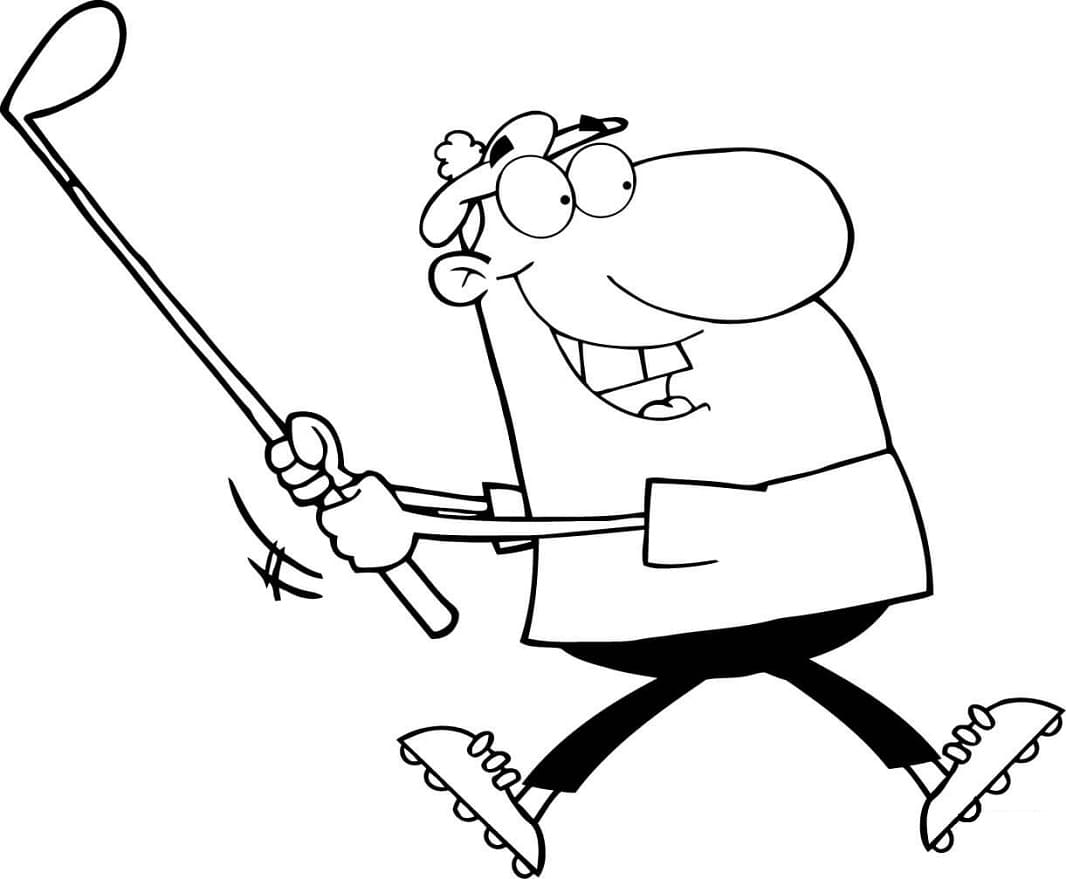 Golf (1) ausmalbilder