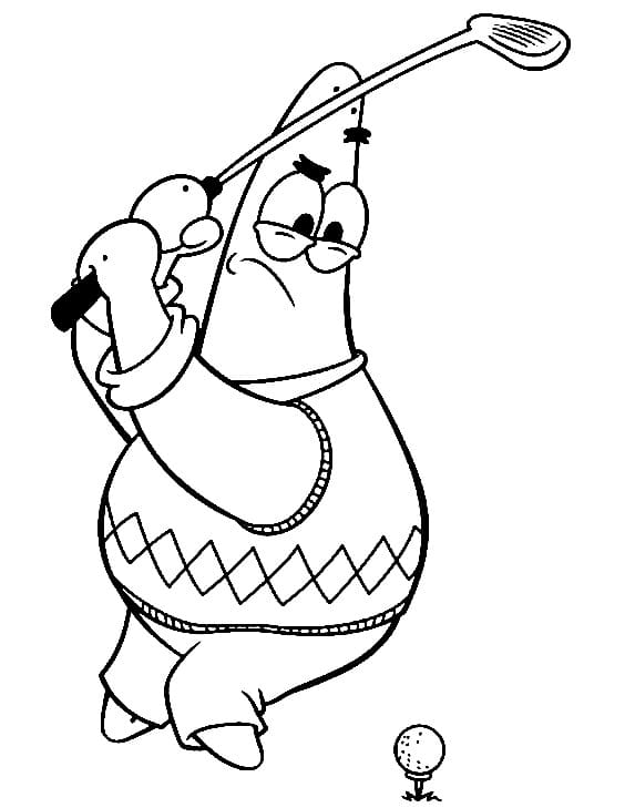 Golf (9) ausmalbilder