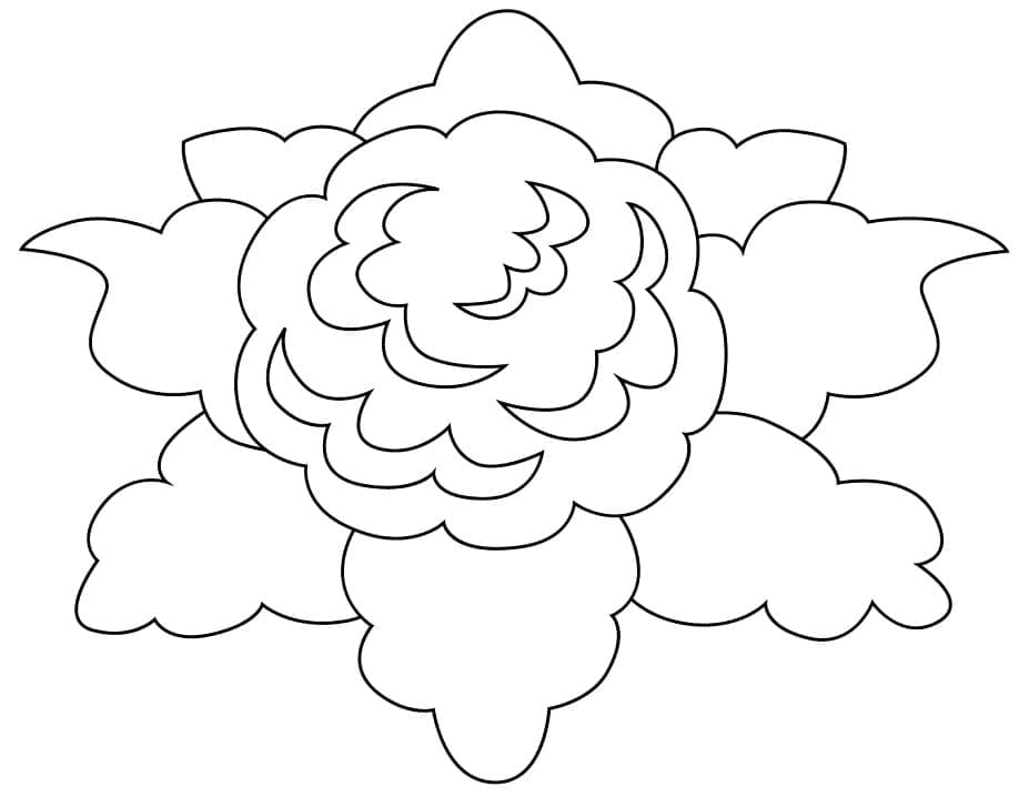 Gratis Blumenkohl Bild ausmalbilder