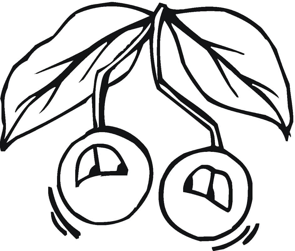 Gratis Kirsche Bild ausmalbilder