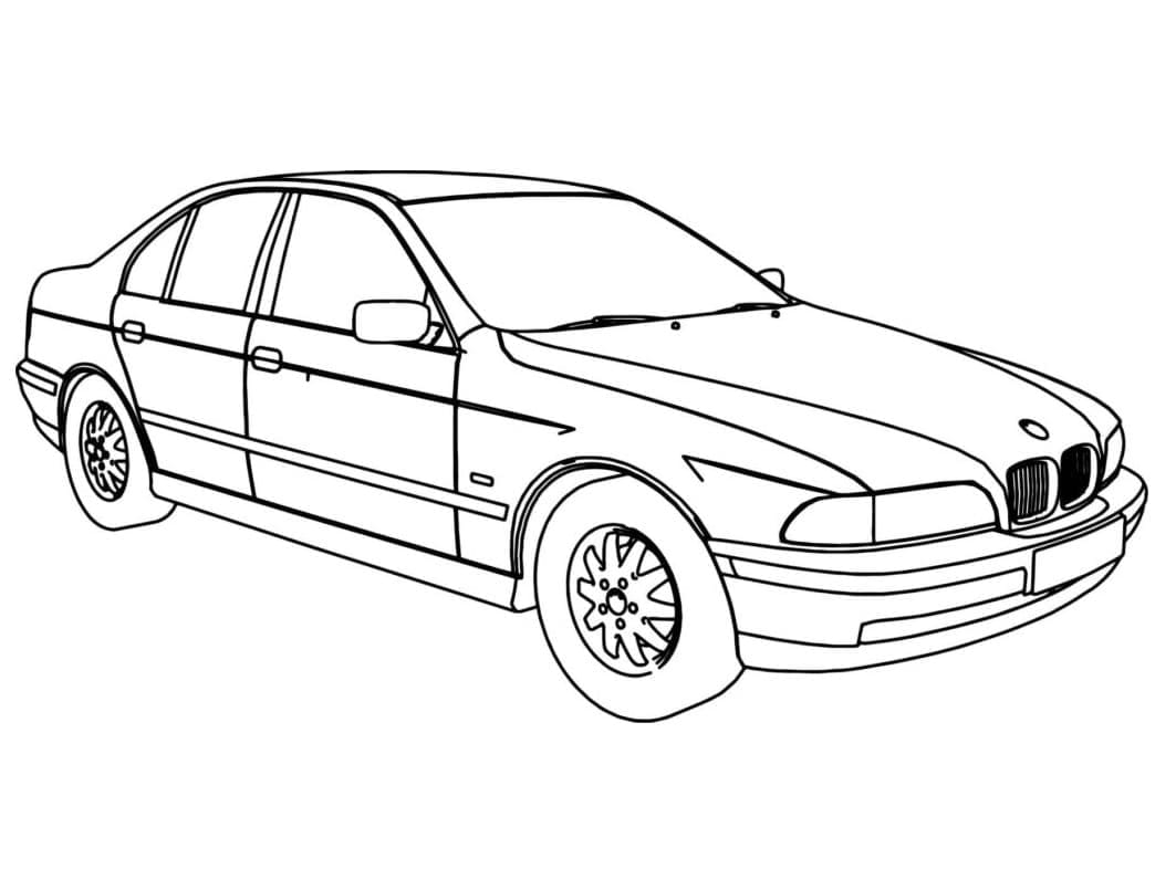 Gratis druckbares BMW ausmalbilder