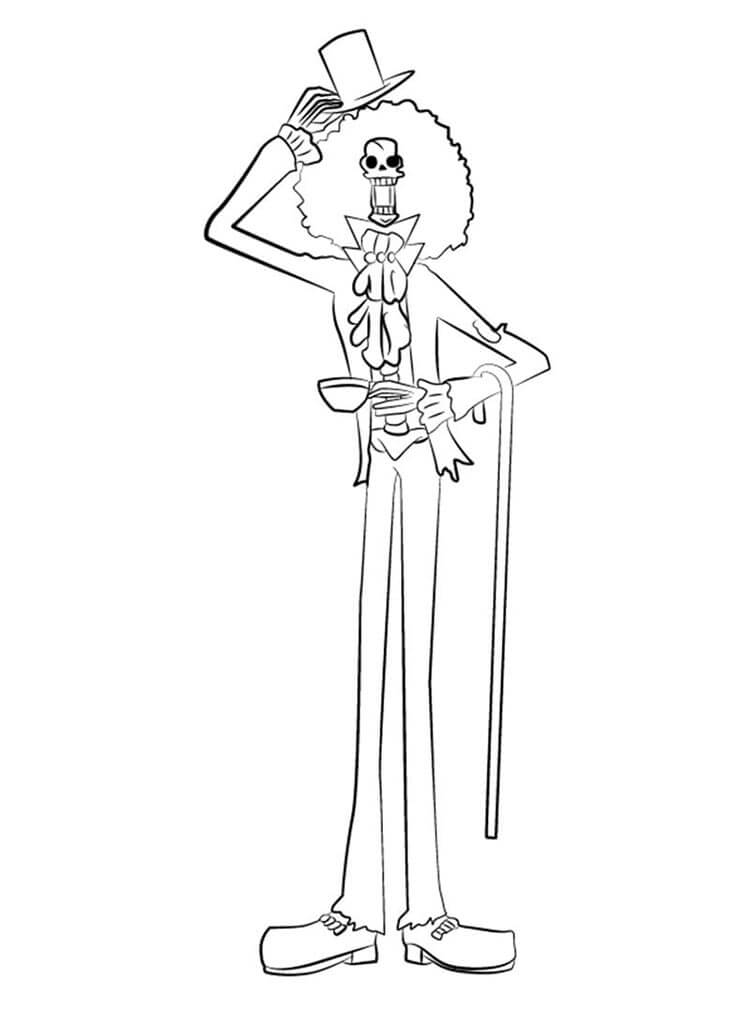 Gratis druckbares One Piece ausmalbilder