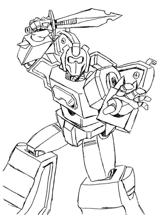 Gratis druckbares Transformers ausmalbilder