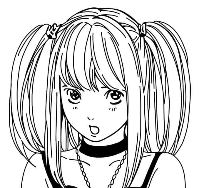 Großartiges Death Note ausmalbilder