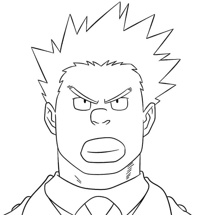 Großartiges My Hero Academia Motiv ausmalbilder