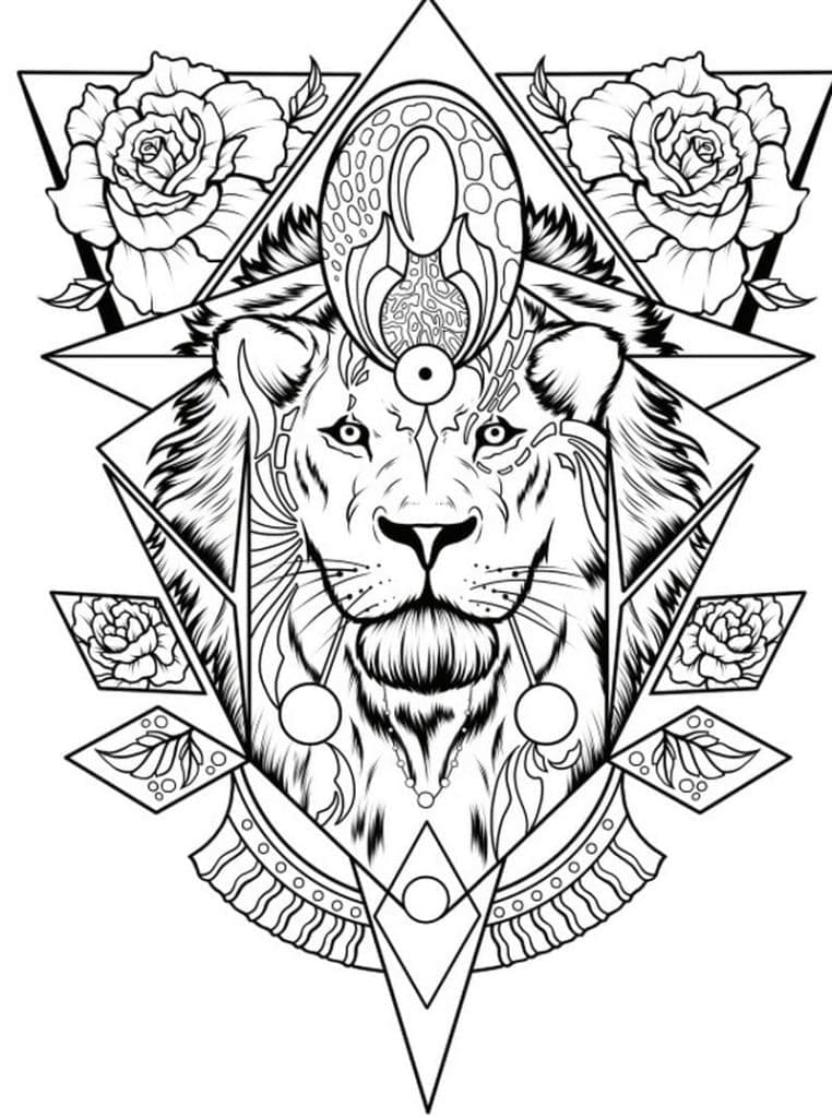Grundlegendes Tattoo ausmalbilder