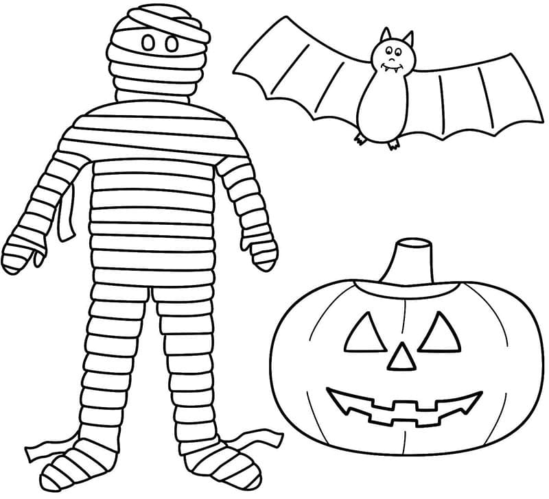 Halloween Druckbares Bild ausmalbilder
