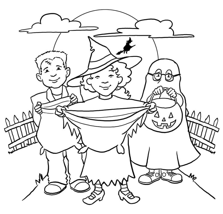 Halloween Zum Drucken ausmalbilder