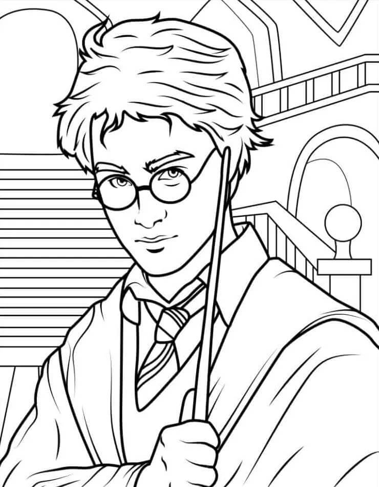 Harry Potter (5) ausmalbilder