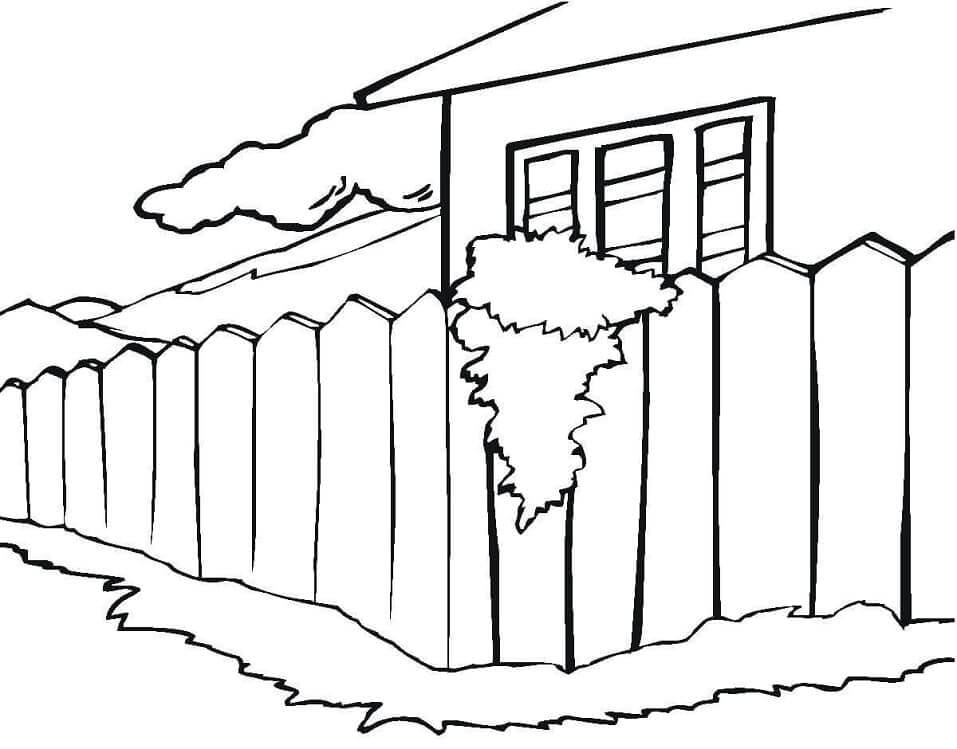 Haus 1 ausmalbilder