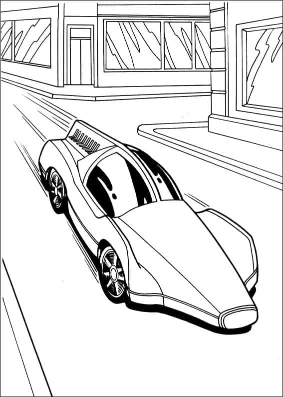 Hot Wheels Bild ausmalbilder