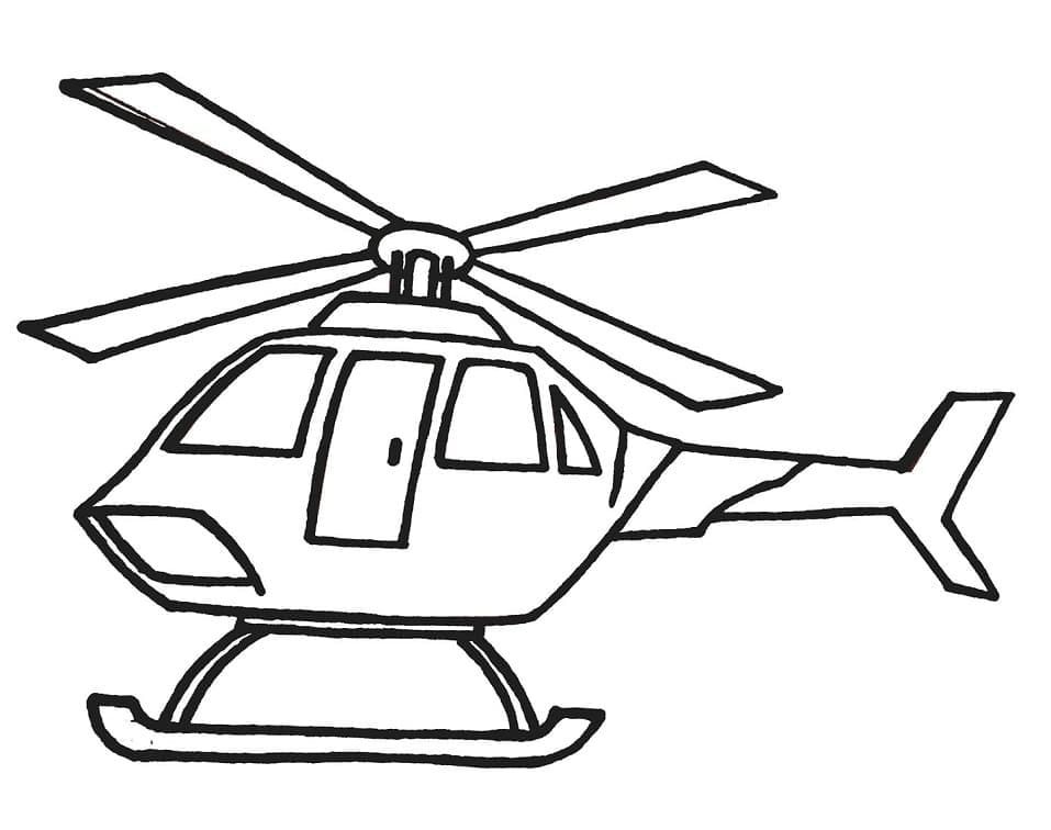 Hubschrauber zum Drucken ausmalbilder