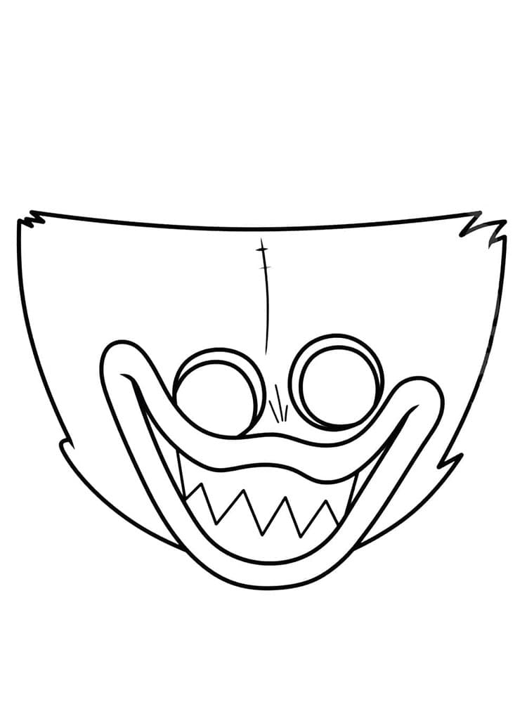 Huggy Wuggy Druckbares Bild ausmalbilder