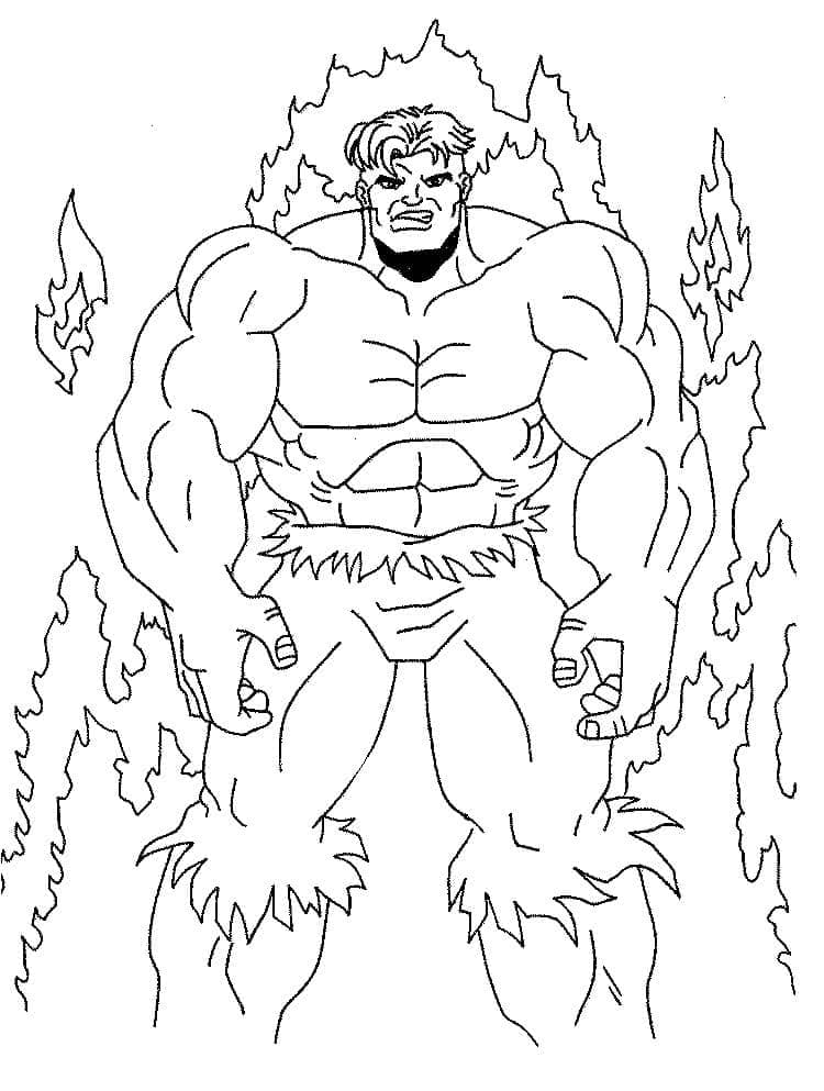 Hulk gratis druckbar ausmalbilder