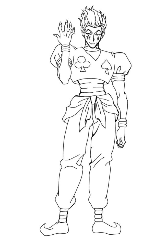 Hunter x Hunter 1 ausmalbilder