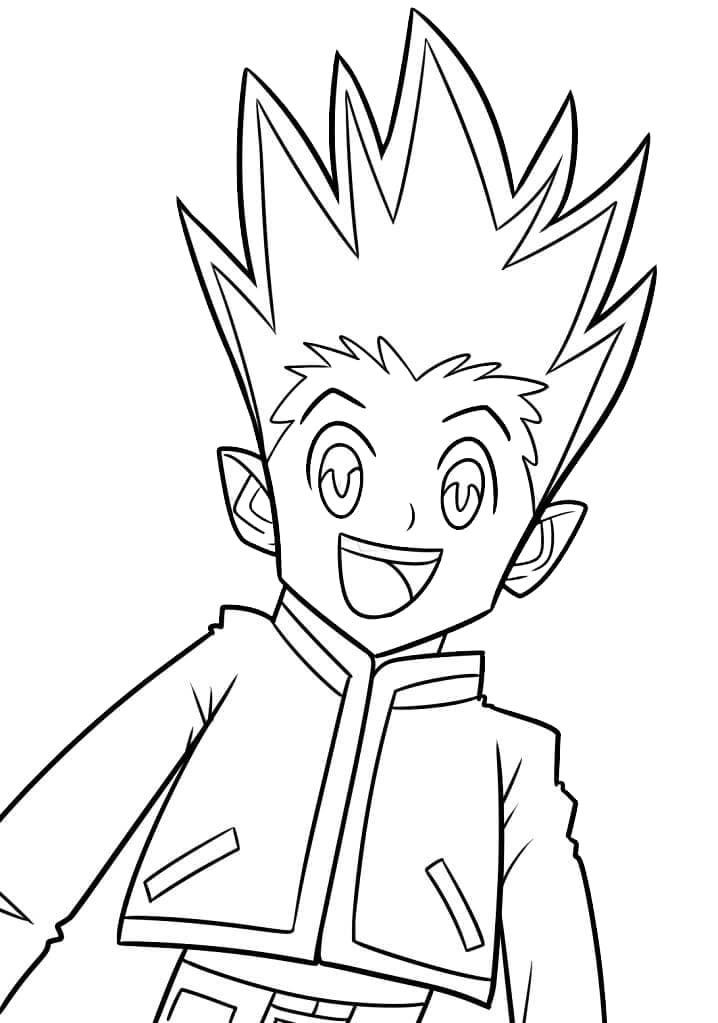 Hunter x Hunter Bild zum Drucken ausmalbilder