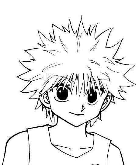 Hunter x Hunter druckfertig ausmalbilder