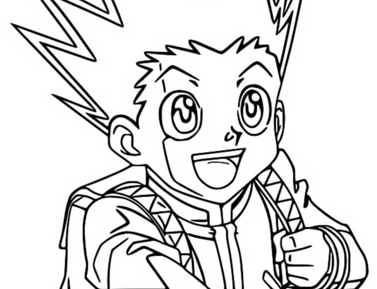 Hunter x Hunter für 5-jährige Kinder ausmalbilder