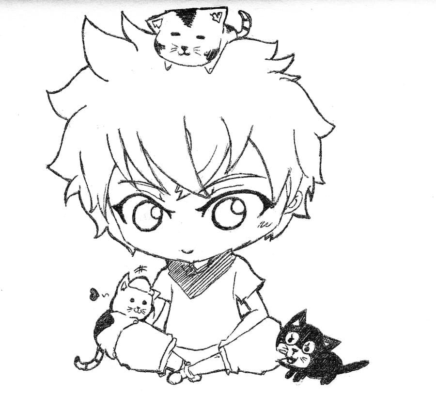 Hunter x Hunter gratis druckbar ausmalbilder