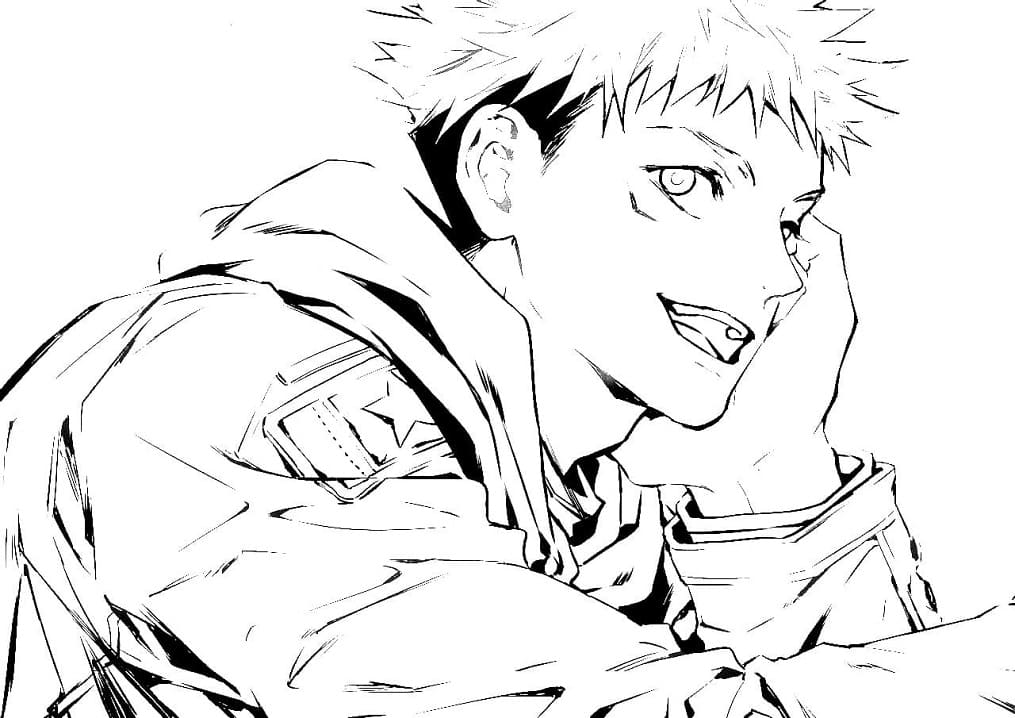 Jujutsu Kaisen für 5-jährige Kinder ausmalbilder