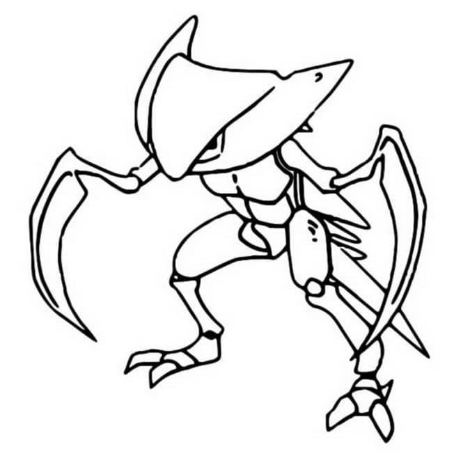 Kabutops Pokemon ausmalbilder