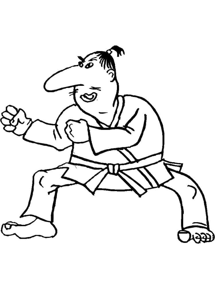 Karate Für Kinder ausmalbilder